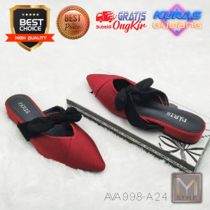 Disc 75% Sandal Sepatu Teplek Wanita import Warna model Flatshoes Kasual Elegan nyaman di pakai kuat dan awet Fashionable untuk acara Pesta Hangout santai dan ke Kampus