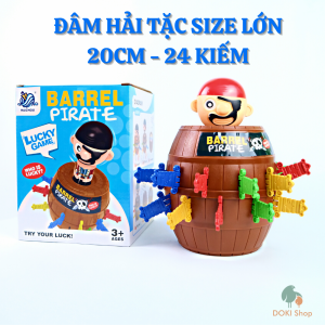 Đồ chơi Đâm hải tặc size lớn 20cm x14x14 chất liệu nhựa rất dày không lo bể vỡ màu sắc đẹp mắt