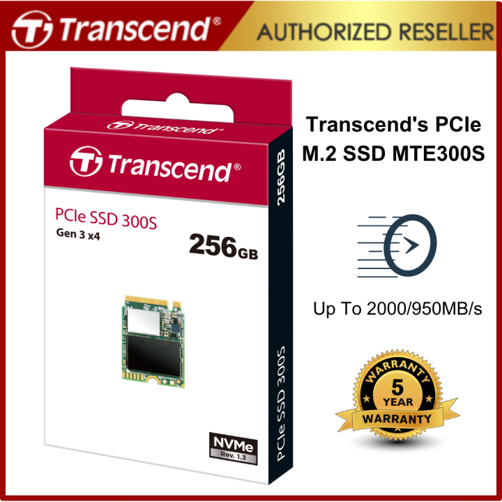 Transcend PCIe NVMe 2230 MTE300S 256GB 512GB 1TB For Steam Deck  Speed Up to 2,000 MBPs Lazada PH