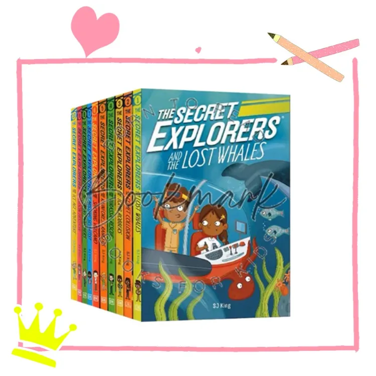 The Secret Explorers 12冊セット Ready Stock] The Secret Explorers Box Set (11 Books) | Lazada