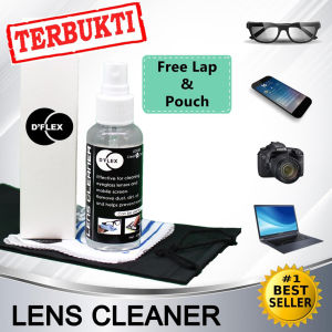 DFLEX DFLEX Pembersih Kacamata Kaca Mata Lens Cleaner Glass Cleaner 60ml 60 ml Spray