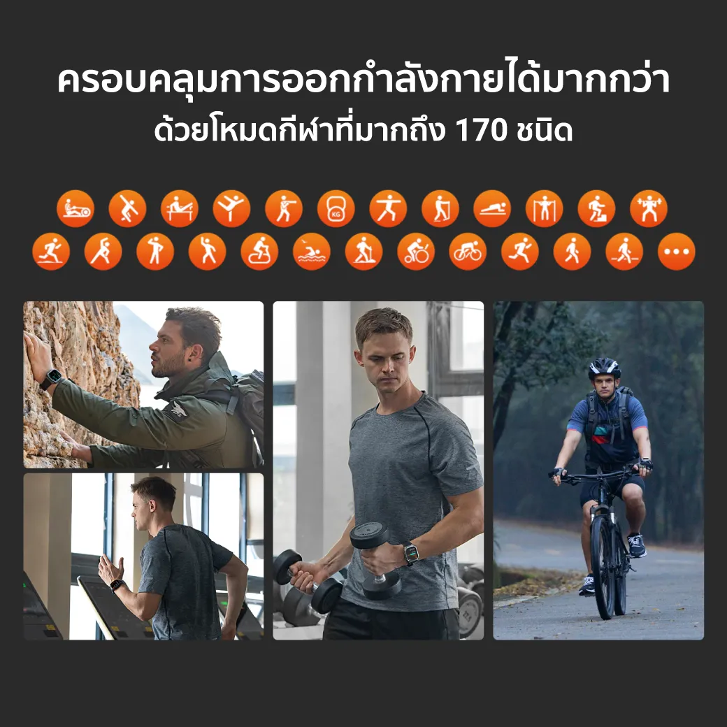 KOSPET TANK M3 āļŠāļĄāļēāļĢāđāļāļ§āļāļāļāđ Bluetooth Calling AMOLED 1.96 āļāļīāđāļ§ āļāļąāļāļāđāļģ 5 ATM + IP69K -2Y