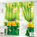 HTC 6PCS Christmas Curtain for Window Big Size Curtain Sale 100cm X 210cm Christmas Decor Christmas Kurtina Living Room Curtain Bedroom Curtain【Ship Today】. 