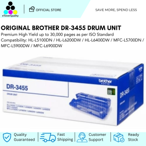 Original Brother DR-3455 Drum Unit for HL-L5100DN HL-L6200DW HL-L6400DW MFC-L5700DN MFC-L5900DW