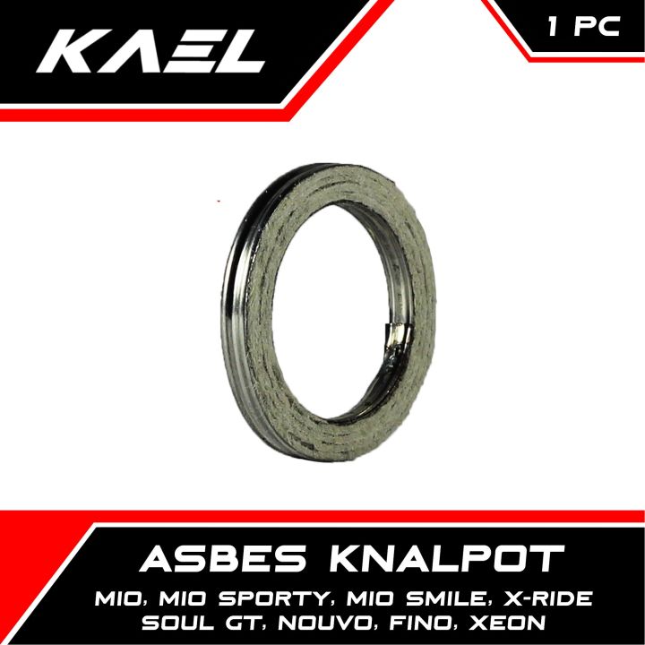 Asbes Knalpot Yamaha Mio Old 5TL-Soul-Sporty-Smile-J-GT & Soul GT 115 & X-Ride & Fino Lama-Carbu & Nouvo-Z & Xeon RC-GT Packing-Paking Exhaust Gasket Atas