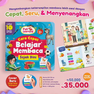 Buku Montessori Belajar Cepat Membaca Anak 3 Tahun Tk Pemula Tanpa Mengeja