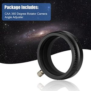 SVBONY SV210 ตัวปรับ M63 กล้อง CAA 360 องศาหมุนสำหรับ SV550 และ 80F6 Apofartor ผ่าตัด 0.25 มม หมุนมือ ขนาด 20x15x6 มม