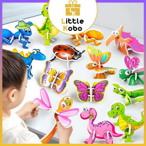 [Set 25 Món] Xếp Hình Giấy 3D Gấp Giấy Động Vật Côn Trùng 3D Đồ Chơi Trẻ Em Tư Duy Sáng Tạo Cho Bé