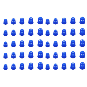 50Pcs Guitar Finger Protection Covers Silicone Finger Guards Nonslip Breathable Finger Protection Covers Caps Enduring