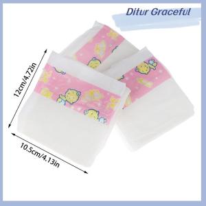 Ditur 3pcs Diaper Pants Wear for Doll Accessory Gift Accessories Kid Toys