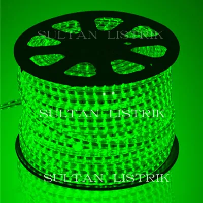 PAKET 1 - 5 METER PLUS SOKET (SOKET SUDAH TERPASANG) / LAMPU LED STRIP WATERPROOF 5050 AC220V