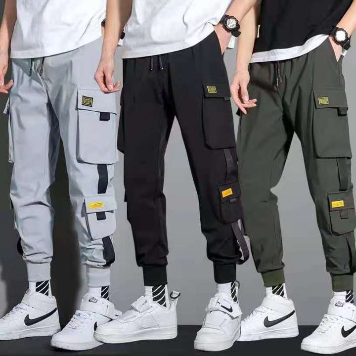 SHALOM Jogger Pants For Men Korean Men Pants Cargo Pants Trending Tiktok  Overalls Baggy Pants Loose Work Pants Versatile Men Pants Harem Pants Jagger  Sweatpants Cargo Pants For Men Track Pants -