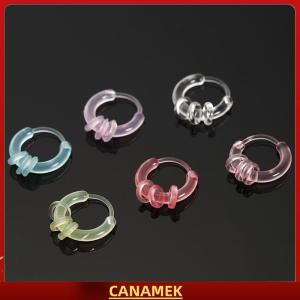Miễn phí vận chuyển✨ 10Pcs Đầy Màu Sắc Nhựa Hoop Bông Tai Dễ Thương Nhỏ Bông Tai Cho Phụ Nữ Cô Gái Đơn Giản Đa Năng Tai Khóa Đồ Trang Sức Phụ Kiện Quà Tặng