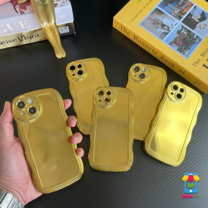 Case gold gelombang casing hp untuk INFINIX SMART 5 6 PLUS HOT 9 10 11 PLAY all type CGO