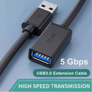 Cáp USB 3.0 Nối Dài Siêu Tốc 5Gbps - dây USB đực to cái dài 1m 3m 5m