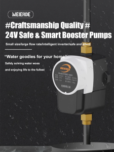 H DC silent automatic solar water booster pump