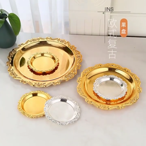 Cake Servings Stand Cupcake Platter Dessert Display Stand for Entertaining Guest Metal Stand for Party Display