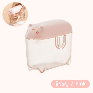 กล่องเก็บสายชาร์จ กล่องเก็บอะแดปเตอร์ กล่องเก็บหูฟัง แบบพกพา ลายแมว