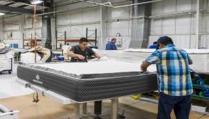 5" SYNTHESIS MADE LATEX HIGH DENSITY SINGLE MATTRESS