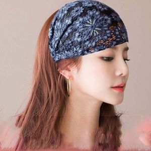 ERYRG ดอกไม้ประดับดอกไม้ ที่คาดผมปักลูกไม้ ผ้าโพกหัวแบนบาห์ ตาข่ายแบบตาข่าย ที่คาดผมปีกกว้าง อารมณ์ที่ดี อุปกรณ์เสริมผม ห่วงรัดผมแบบยืดหยุ่น อุปกรณ์อาบน้ำอาบน้ำ