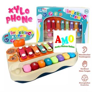 Mainan Bayi Edukasi Baby Toys Alat Musik Xylophone knocking Organ BU02 mainan alat musik pukul/Music Xylophone Mainan Vocal Piano Perkusi Pendidikan Multi-fungsimainan baby//mainan musik nada//kado anak murah