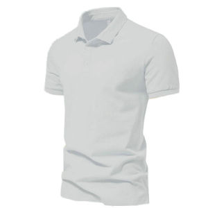 Mens business short-sleeved POLO shirts casual fashion T-shirts trendy tops