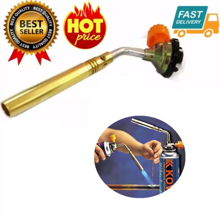 KOVEA Brazing Gas Torch KT2104 หัวพ่นไฟเอนกประสงค์ หัวเชื่อมทองเหลือง เชื่อมท่อแอร์ เชื่อมท่อทอ