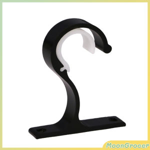M.G. Durable Window Curtain Drapery Rod Holders Bracket DIY Rome Pole Curtain Brackets