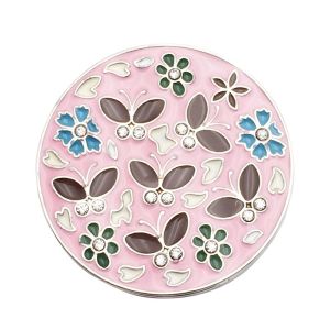 Foldable Purse Hook✨Zinc Alloy Floral Butterfly Gantungan | Table Bag Hanger for Cafe Office