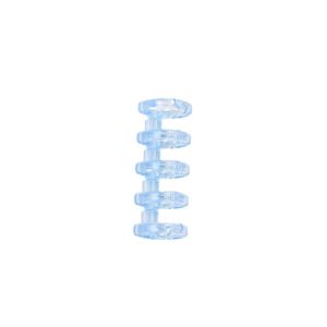 DFVDSPW 10pcs 5 Holes Loose Leaf Binder Rings Stationery Binding Supplies Spring Spiral Rings Binder Binder Strap Buckle Clip Colorful 5 Ring Plastic Loose Leaf Clip Notebook