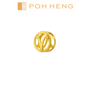 Poh Heng Jewellery 22K Aries Charm Pendant in Yellow Gold[Price By Weight]