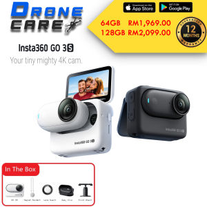 ***Ready Stock***Insta360 GO 3S - 4K TINY CAMERA