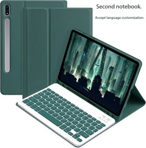 KEYBOARD BLUETOOTH SAMSUNG TAB S8 PLUS 12.4 INCH BOOKCOVER FLIPCASE KEYBOARD WIRELESS