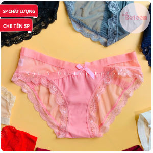 ComBo 3 Quần Nữ Lưới Chéo Tiểu Thư Cao Cấp  Quần Chíp Vải Lưới Mềm Mịn Co Giãn không Cấn - Nội Y Đồ Lót : BETEEN