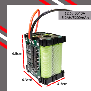แบตเตอรี่แพ็ค (Li-ion Battery Pack)12.6V-16.8V-21V-25.2V พร้อมใช้งาน ความจุ 2600mAh~5200mAh แบตเตอรี่ D.I.Y