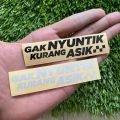 Sticker motor - stiker GAK NYUNTIK KURANG ASIK vario scoopy beat nmax aerox ninja rx king 2 tak ngabers. 