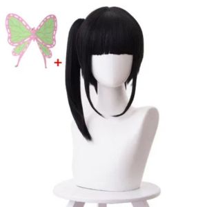 Wig Demon Slayer Anime Cosplay Rambut Palsu Kanao Tsuyuri