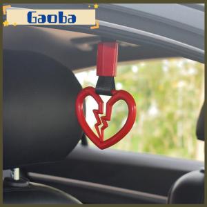 gaoba JDM Ring Japanese Subway Train Bus Car Handle Cute Broken Heart Handle Hand Strap Rear Front Bumper Warning Ring
