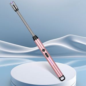 ไฟแช็ค ที่จุดไฟ เตาพกพา หัวฟูแฟชั่น แบบไฟฟ้า ชาร์จ USB B390