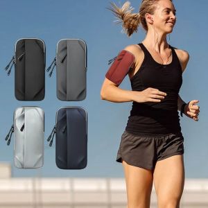 YOCKY Polyester Mobile Phone Arm Bag Waterproof Elastic Running Chest Bag Armband Bag Crossbody Sports Wrist Pack Fitness Outdoor