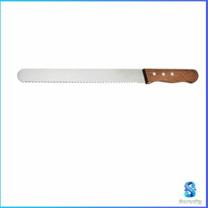 Serenity  มีดตัดเค้กสแตนเลสแท้ ตัดขนมปัง ขนม ตัดเค้ก  เครื่องมืออบ มีดขนาด 10 นิ้ว bread knife