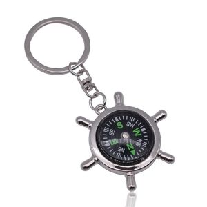MUQZI Journey Adventure Portable Riding Carabiner Keyring Outdoor Survival Tool Riding Equipment Key Chain Keychain Emergency Wild Compass Mini Compass Pocket Compass