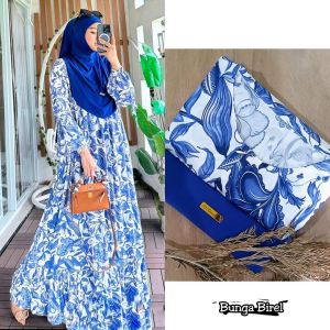 Dress New Delia Dress Jumbo Dress Wanita Kekinian Dress Bunga Viral Dress Busui Aktif