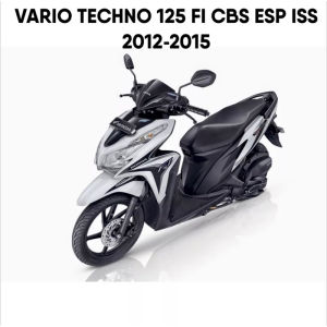 PAKET LENGKAP Step Bastep Footstep Pijakan Kaki Depan Matic Honda Vario 125 Lama Old Lampu Bohlam 2012 - 2015 Tebal Murah