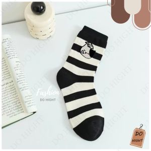 พร้อมส่ง⚡ มีเก็บเงินปลายทาง💸ถุงเท้าหุ้มข้อ มี 5 ลาย ใส่ได้ทั้งชายและหญิง แนะนำเท้าไม่เกิน41 (ราคาต่อ 1 คู่) : Do hight