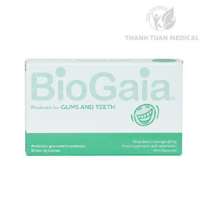 Viên ngậm men vi sinh nha khoa BioGaia ProDentis - Cân bằng khoang miệng loại bỏ vi khuẩn mảng bám