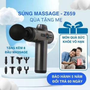 Máy massage cầm tay cổ vai gáy có 99 chế độ máy mát xa cầm tay nhỏ gọn tiện lợi giảm đau mỏi toàn thân goi massage co vai gay