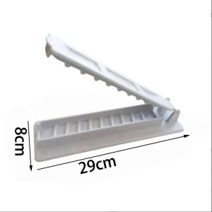 CUFEI Portable Skewers Kebab Maker Grill Kebab Press Reusable Bbq Meat Skewer Machine Kebab Preparation BBQ Tool Single Row Kebab Makers