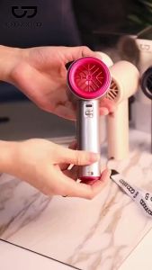 【BEST FINDS】 GOOJODOQ Mini Fan Rechargeable Turbo Electric Jet Handheld Portable Strong Wind