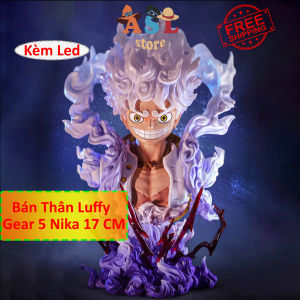 Mô hình One Piece Bán Thân Luffy Gear 5 model Nika - Cao 17cm - Full box Có Hộp Màu - ASL Store